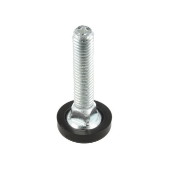 Stopka meblowa M8x40mm/PZD+klucz/czarna