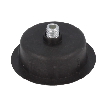 Stopka meblowa MORTISE fi40mm czarna