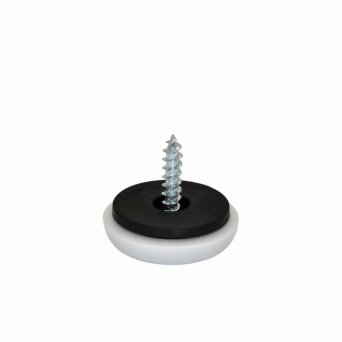 QC podstawa SLIM/z tłumieniem dźwięku + wkład HYPER 20mm / komplet na 1 krzesło