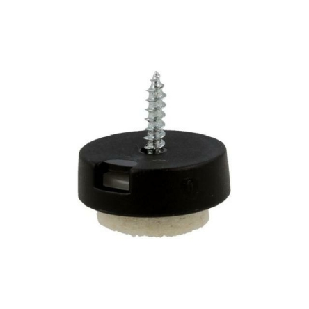 QC podstawa wkręc. 20mm + wkład soft / komplet 4 sztuki