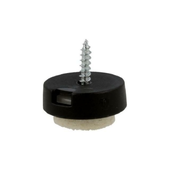 QC podstawa wkręc. 20mm + wkład soft / komplet 4 sztuki