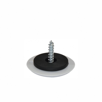QC podstawa SLIM/z tłumieniem dźwięku + wkład HYPER 25mm / komplet na 1 krzesło