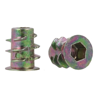 Mufa wkręcana D410 M4x10mm ż. ocynk